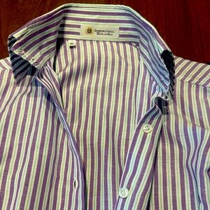 Purple Striped Men's Shirt